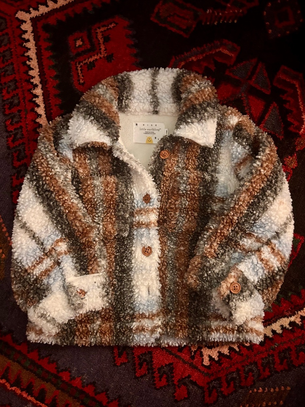 Shearling infant jacket - Picture 4 of 4